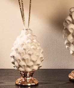 Profumatore pigna piccola oro rosa Claraluna