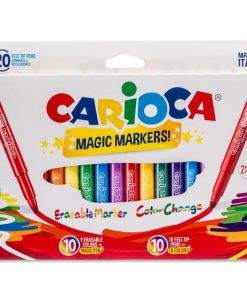 CARIOCA Penna fibra Magic Markers 41369 20 pezzi