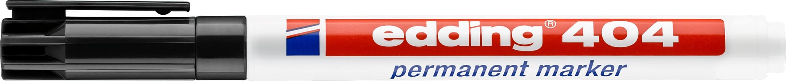EDDING Permanent Marker 404 404-1 nero - immagine 2