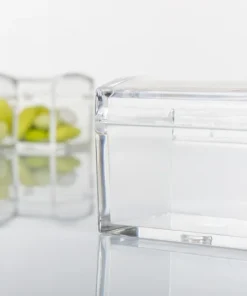 Alternative view of 50 Bauletti in plexiglass  6X4,5X4 cm portaconfetti