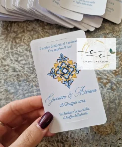 Alternative view of Maioliche – stelle scintillanti matrimonio