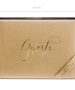 GuestBook Kraft Scritta Oro (KWAP55-031)