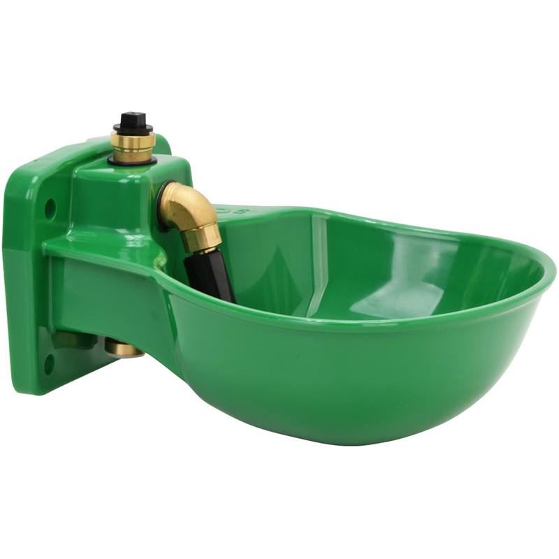 Abbeveratoio per animali con valvola a tubo, collegamento 1/2, in plastica - immagine 5