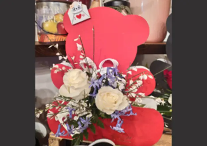 Pacchetto Orsetto Love 18 pezzi 6 x misura-Rosso - immagine 8