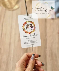 Alternative view of scintillanti matrimonio autunno