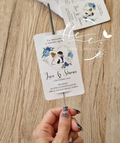 Alternative view of scintillanti matrimonio tema gatto