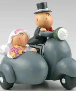 Cake Topper Pit & Pita Sidecar Salvadanaio